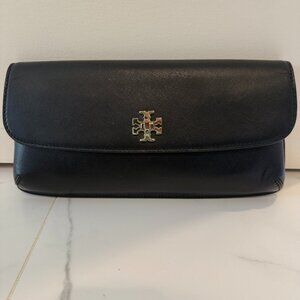 Tory Burch Black Leather Clutch